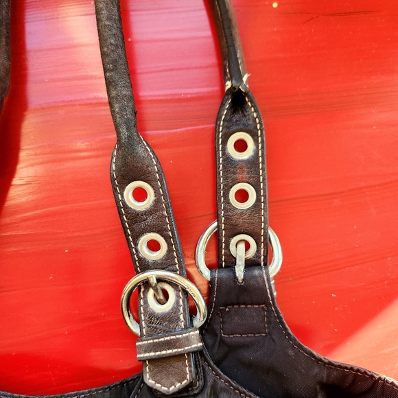 Prada Black Nylon Satchel Style Handmade Vintage Circa 90's - Picture 10 of 10